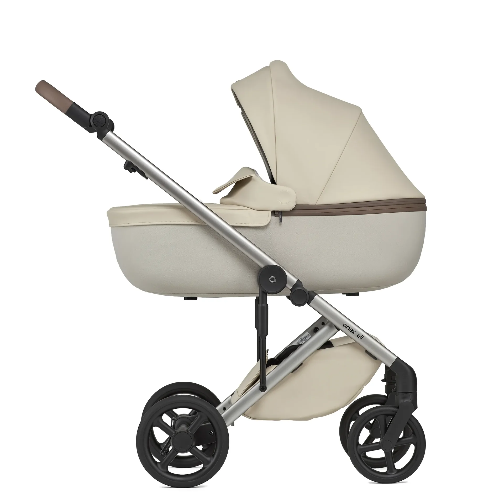 "Anex ELI MUSE Kinderwagen, leicht und kompakt ab Geburt, faltbar, mit Federung, wendbarer Sitz image"