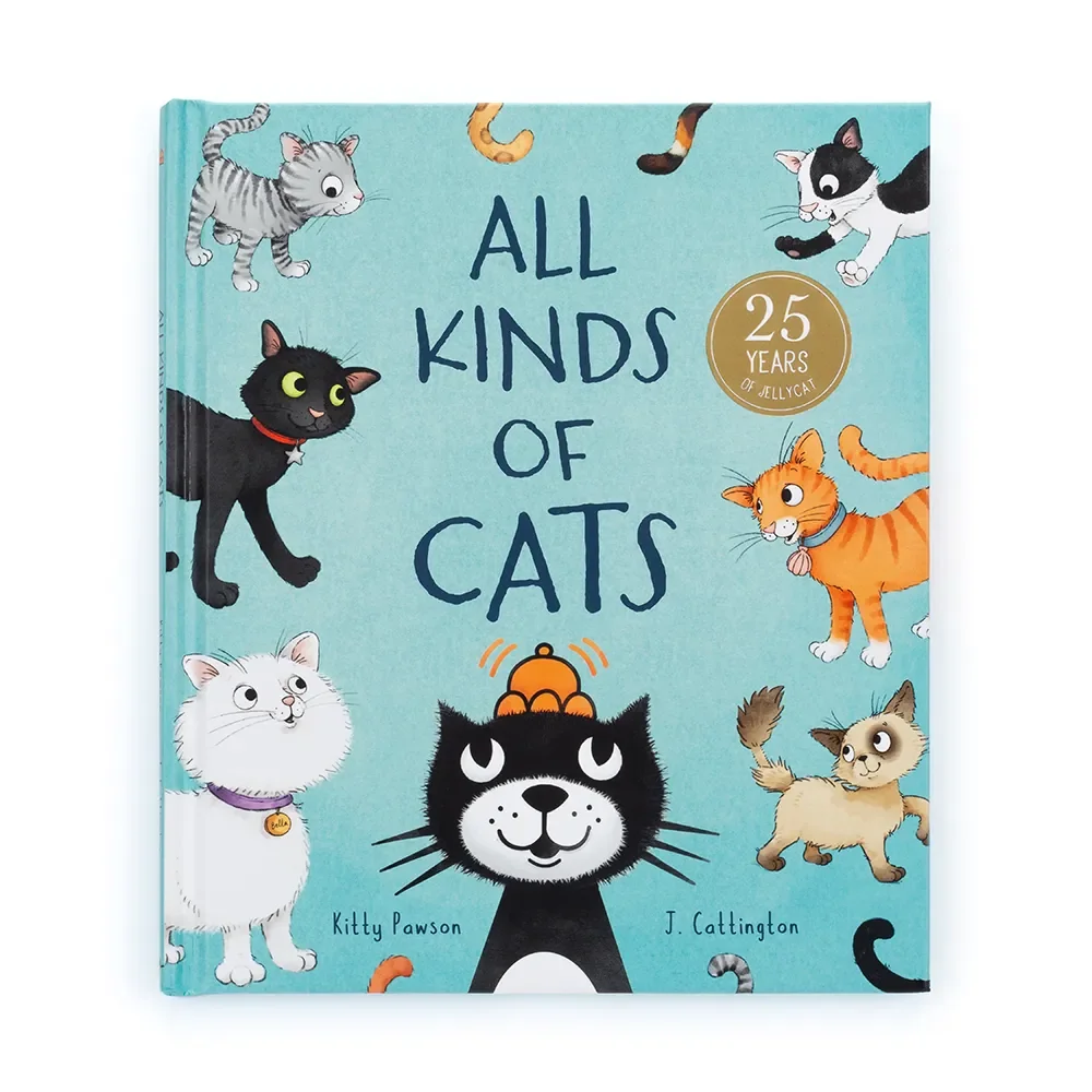 "Kinderbuch Katzen, Illustriertes Buch über Katzenrassen, Geschenk für Katzenliebhaber image"