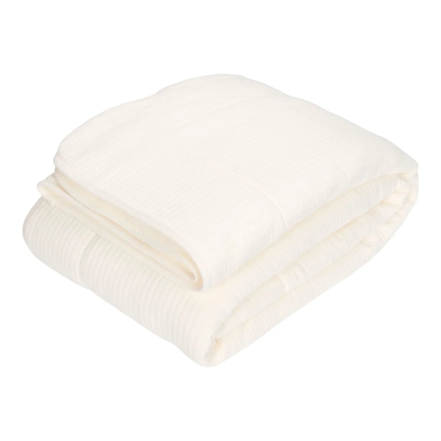 "Little Dutch Kinderbettdecke - Pure, Farbe: Soft White image"