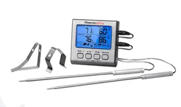 Grill-/ Bratenthermometer Dual, digital, mit 2 Temperatursensoren
