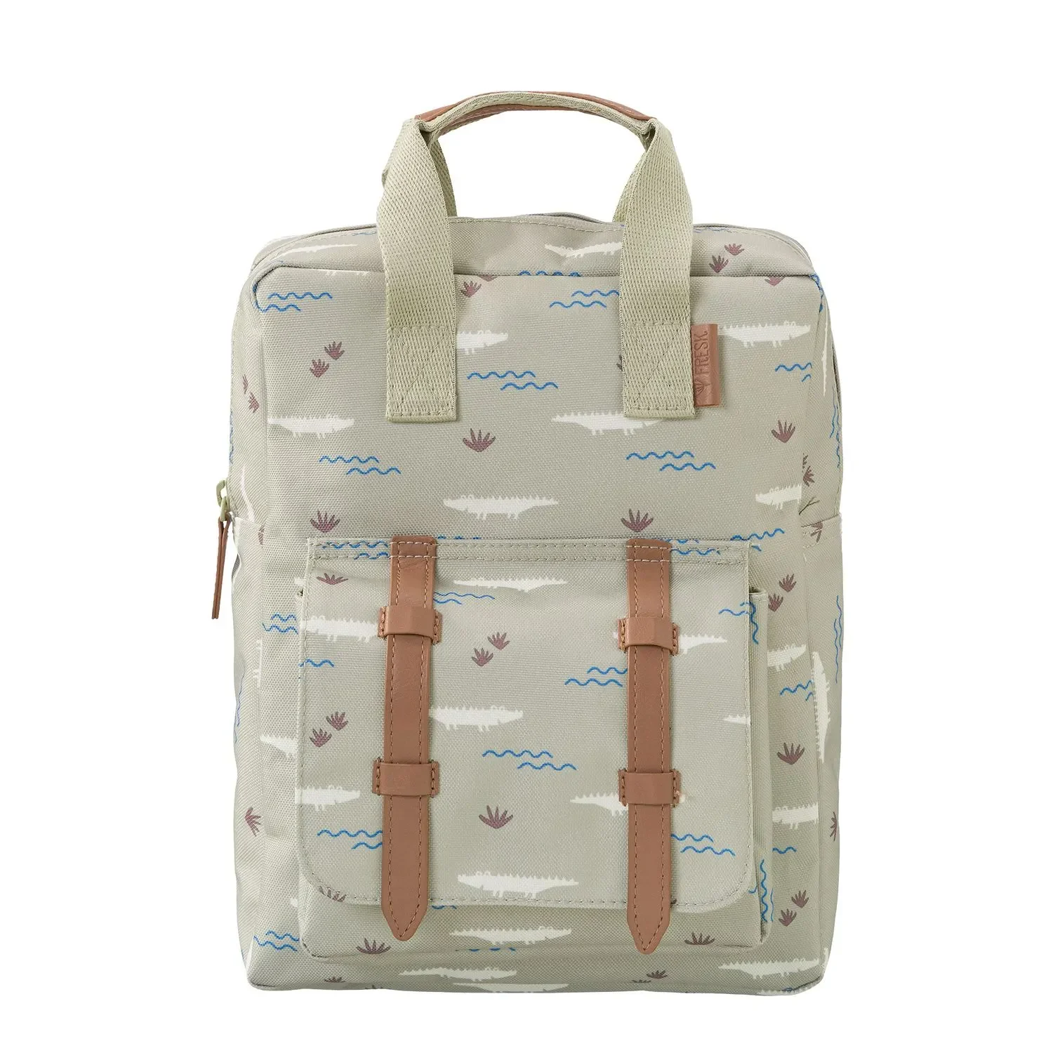 Fresk Kleiner Rücksack, 27x22x8 cm, Farbe: Krokodil