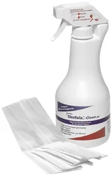 Fensterreiniger Clean,500 ml mit Vliestuch