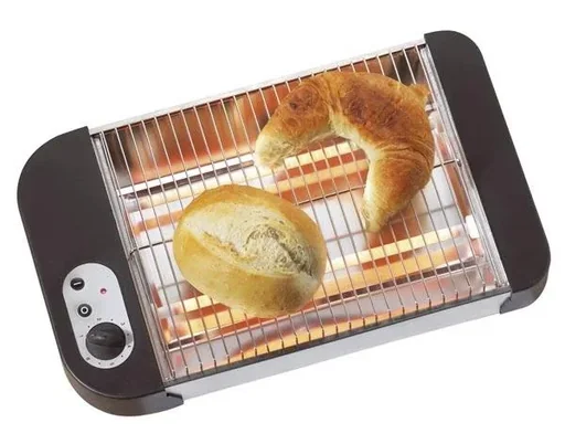 Brötchen- & Bretzelröster, 600 Watt - Flachtoaster