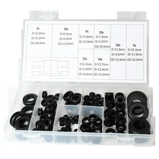 Gummi Durchgangstüllen Set