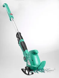 4in1 Akku Gras- & Strauchscheren Set, 10,8 Volt mit Fahrstock