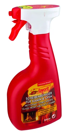 Kaminglas- und Ofenglas Reiniger 0,5 l