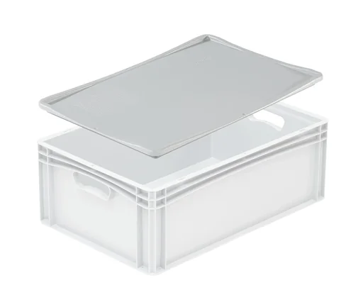 "Eurobox Auflagedeckel 60x40cm grau image"