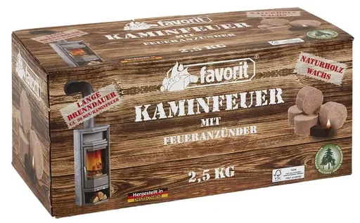 "Kaminfeuer Anzünder XXL, 2,5 kg image"