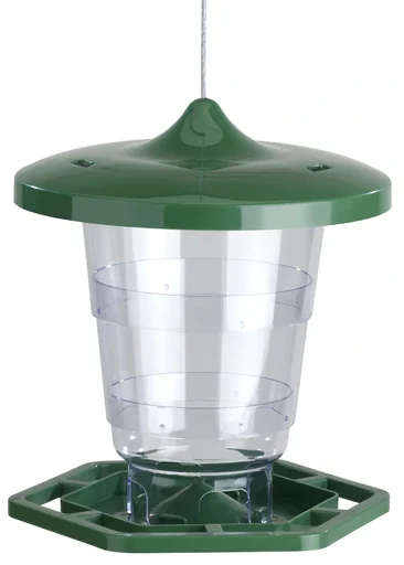 "Vogelfutter Silohaus, grün image"