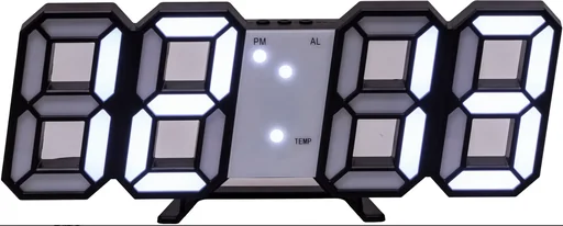 "3D LED-Uhr image"