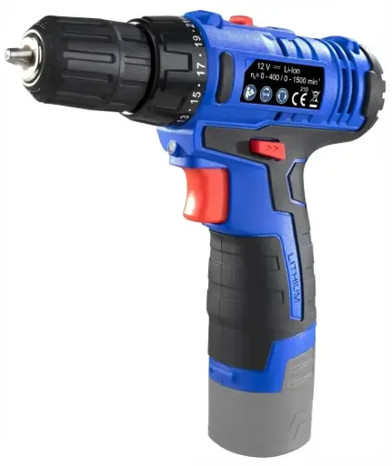 Akku-Bohrschrauber 2-Gang 12 Volt WA2BS12