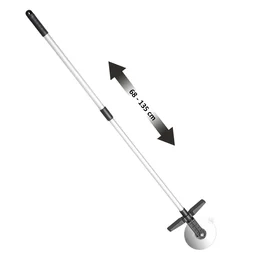 Lawn edger roller including handle