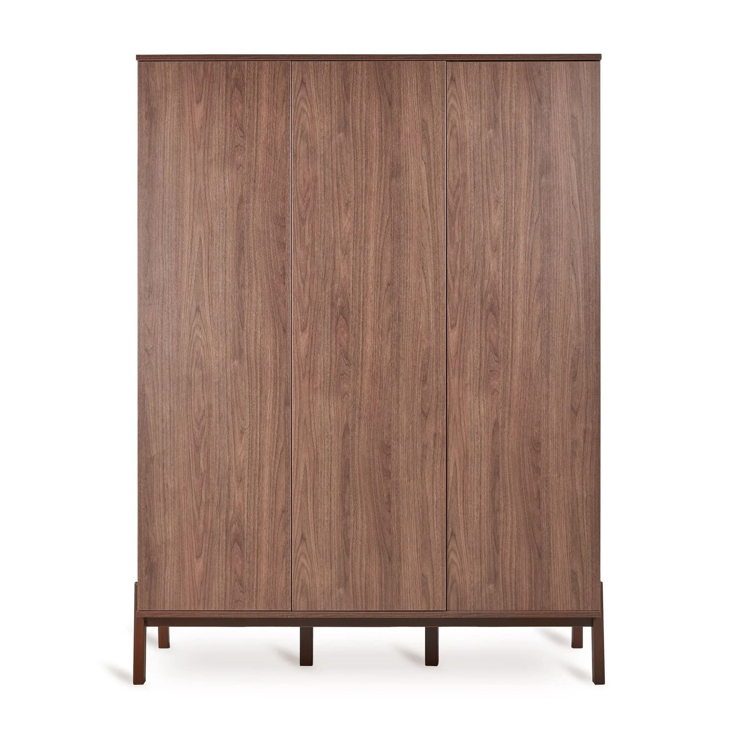 Quax Ashi Kleiderschrank XL | 3-türiger Babykleiderschrank mit Push-to-Open & vi
