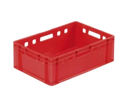 Eurofleischbehälter E2 60x40x20 rot