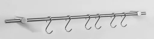"Küchenreling "Profi", mit 6 Haken, erweiterbar, 60 cm image"