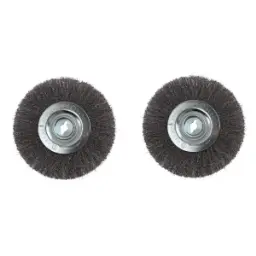 Fugenbürste, Metall, 2er-Set zu 968744 2 in 1 Fugenturbo mit Fangbox