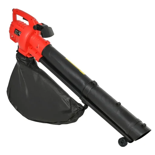 "3-In-1 Elektro Laubsauger Laubbläser 3000 W Elektro-Vakuumgebläse Elektro-Laubbläser Gartenblattgebläse mit 45-Liter Fan image"