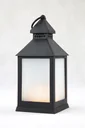 LED Laterne mit Flammeneffekt, 23 cm