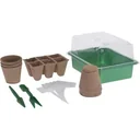Pro Garden Kitchenplants / Grow Set 17-teilig - Pflanzen, Blumen, Kräuter - Anfänger / Kinder