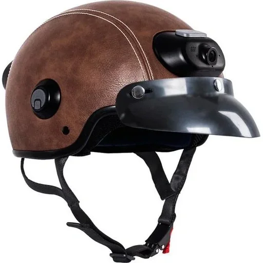 "Airwheel C6 Motorradhelm braun/schwarz image"