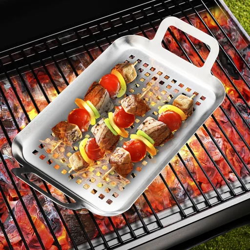 "Grillplatte Edelstahl image"