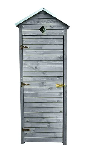 "Gartenschrank Babylon, grau image"