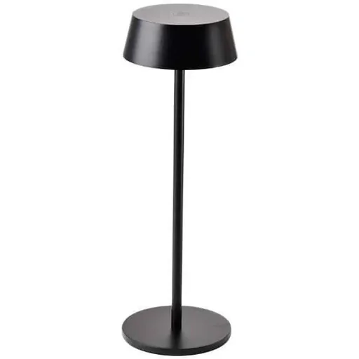 "VT-7562 Tischleuchte - 3000K - Dimmbar über Touch - Wiederaufladbar - Schwarz image"