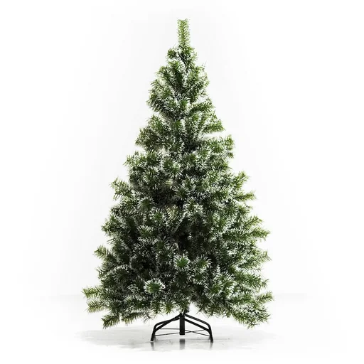 Künstlicher Weihnachtsbaum mit Metallständer grün