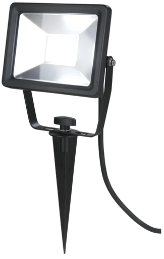 LED Flutlicht mit Erdspieß, 20 Watt