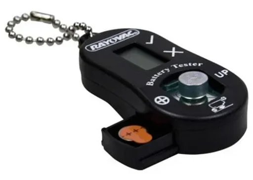 "3in1 Batterietester für Hörgerätebatterien image"