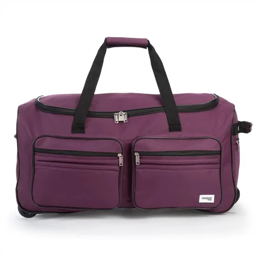 "Reisetasche mit Trolley-Funktion - 85L - Lila - Trolley-Tasche image"