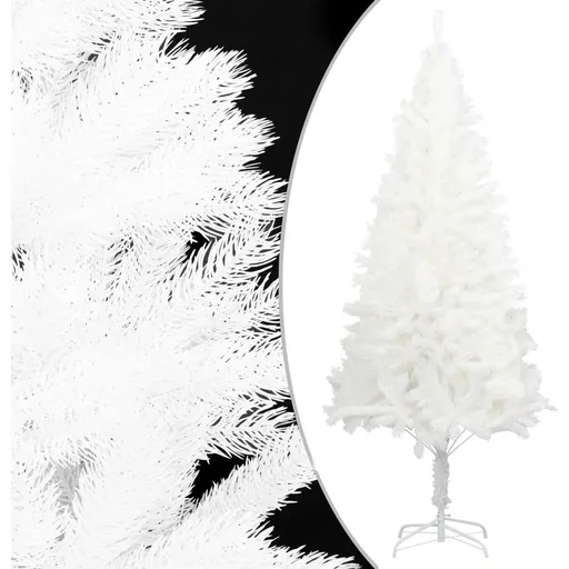 "Weihnachtsbaum mit Ständer 180 cm PE weiß image"