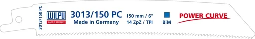 "Power Curve Säbelsägen Sägeblatt 150 mm, 5 Stück image"
