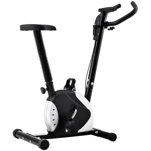 Heimtrainer mit Widerstandsband schwarz