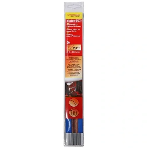 ROLOT 607 Kupferhartlot 5 Stück