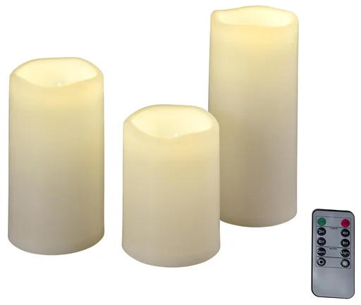 "LED Kerze - 3er Set image"