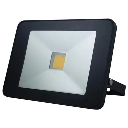 "LED-Flutlicht, 50 W, 5400 lm, 4000°K, neutralweiß, für Innen- und Außenbereich, verstellbare Halterung, Fernbedienung, Aluminium, schwarz image"
