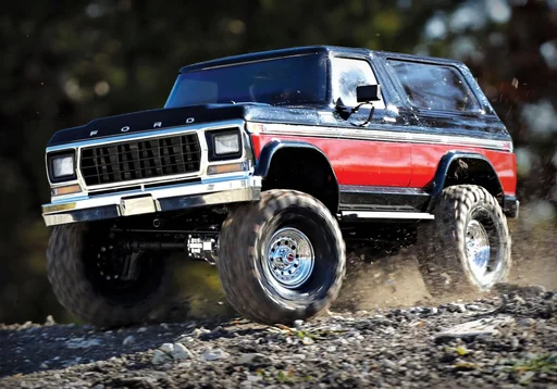 "TRX-4 1979er Ford Bronco rot (312mm Radstand kurz) 2.4GHz (Link-fähig) ohne Akku, ohne Lader image"