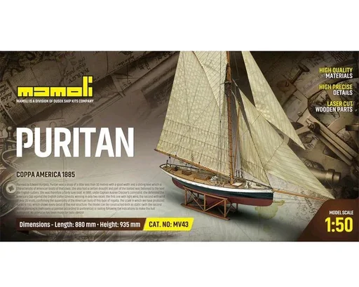 "Bausatz Puritan Maßstab 1:50 image"