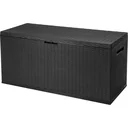 Pro Garden Mobile Gartenbox - Aufbewahrungsbox - 350L - Schwarz