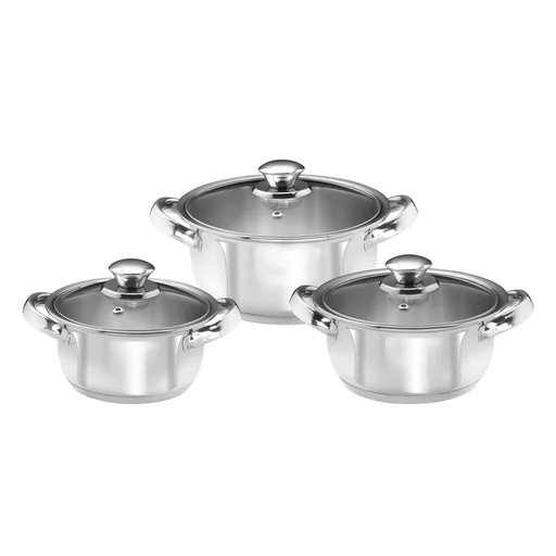 Topf-Set Silver Line, 6-teilig, Edelstahl