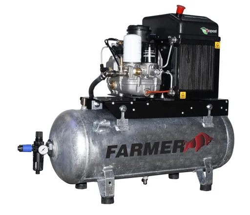 "Schraubenkompressor Compack 3-90L PRO liegend-400 Volt, verzinkt image"