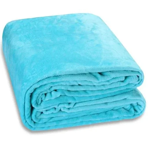 "Decke - 250g - 240x220cm - hellblau image"