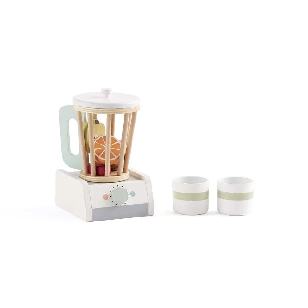 "Kids Concept Spiel Standmixer aus Holz mit Zubehör image"