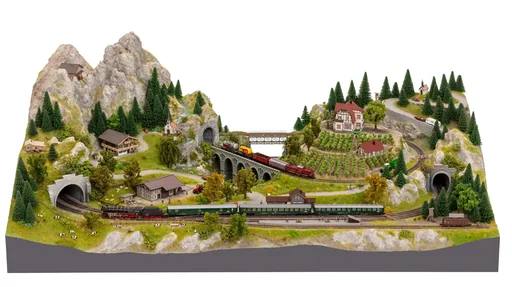 "N Easy-Track Trassenbausatz "Mittelberg" image"