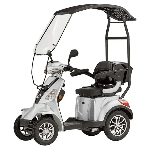 4-Rad E-Mobil Palermo 25 km/h silber