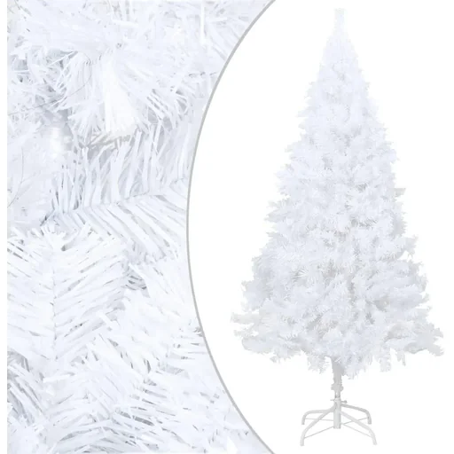 "Weihnachtsbaum mit dicken Ästen 210 cm PVC weiß image"