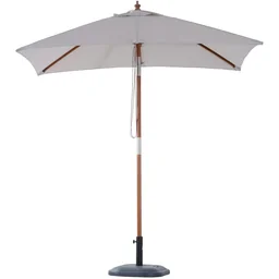 Sonnenschirm Gartenschirm Balkonschirm knickbar Grau