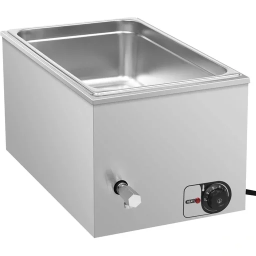 "Speisenwärmer Bain-Marie 1500 W GN 1/1 Edelstahl image"