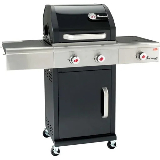 "Triton 2.1 black gas BBQ - Barbecue - Gasgrill - geeignet für 8 Personen image"